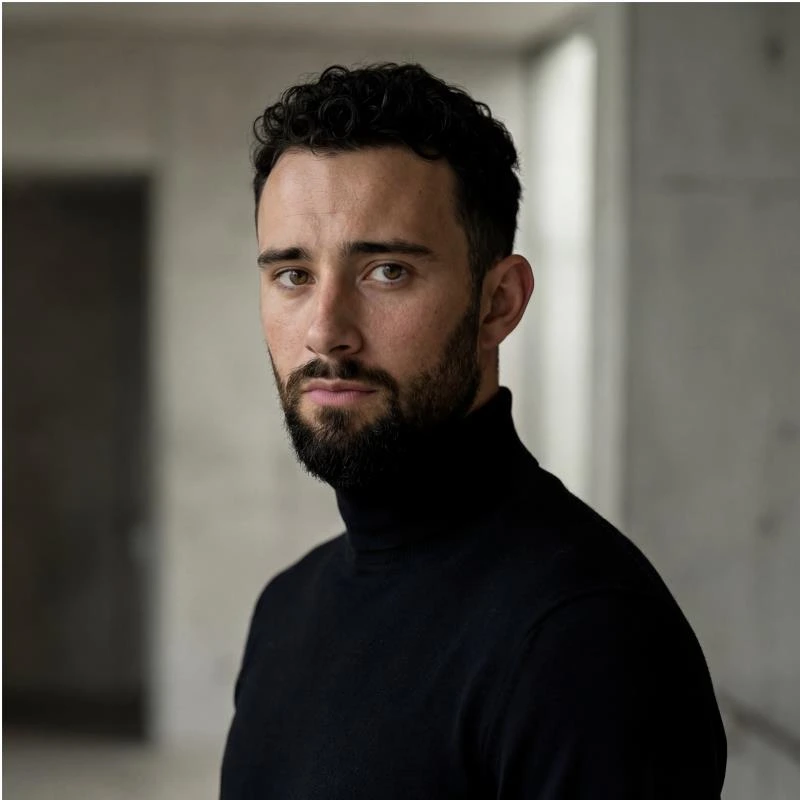Portrait de Hugo Allegre, diplômé du Mastère Design Architecture d'Intérieur à l'ESDAC Clermont-Ferrand