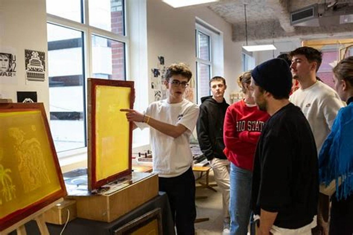 Un workshop axé « Sérigraphie » à Lille