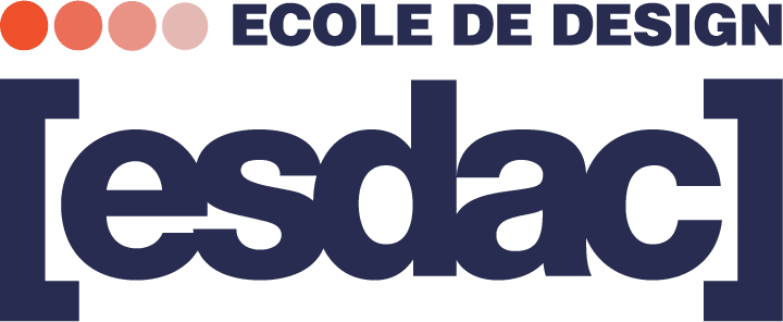 Logo de l'école de design ESDAC