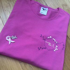 Projet t-shirt de nos étudiantes de l'ESDAC Clermont Ferrand pour Clermont en Rose