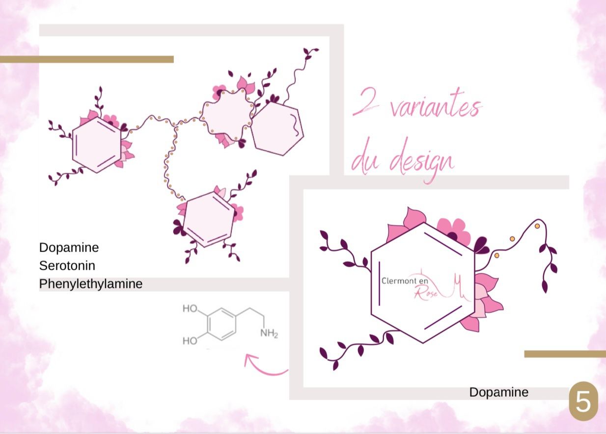 Projet 2 étudiantes de l'ESDAC Clermont Ferrand participent à un projet engagé avec l'association Clermont en Rose