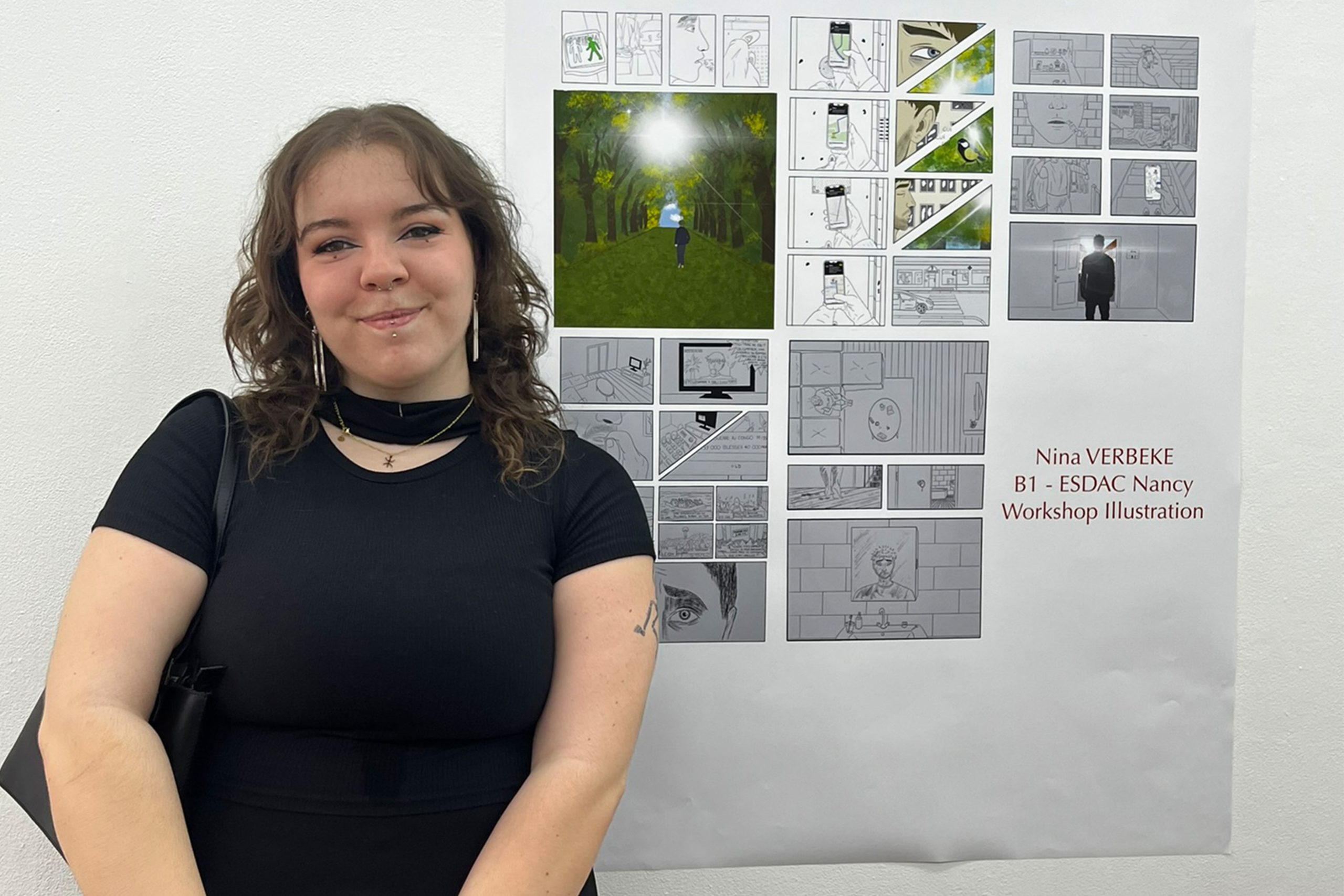 Vernissage exposition travaux ESDAC Nancy Galerie Open Space